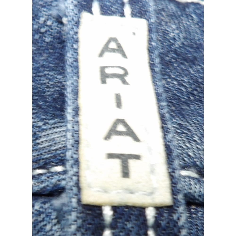 Ariat Real Denim Women 29R Blue Bootcut Jeans Mid Rise Stretch Pocket Embroidery - Picture 9 of 16
